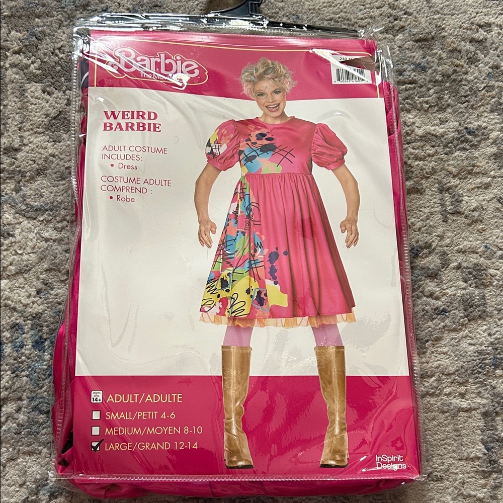 Barbie Colorful Costume Dress with Robe